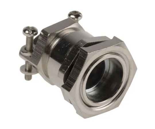63-7540-34 Lapp Skindicht M20 Cable Gland With Locknut, Nickel Plated Brass, IP55 52103320+52106810