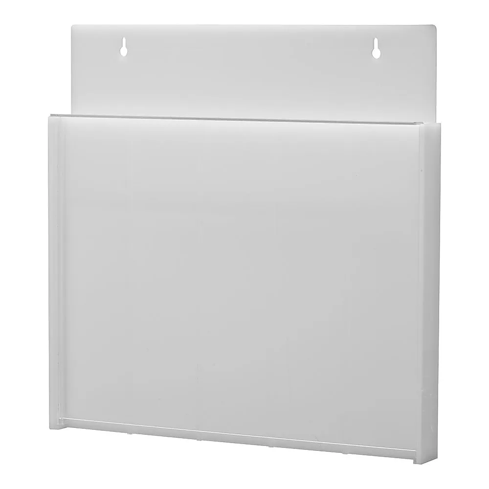 62-6435-68 Acrylic Kitchen Knife Stand (Nailed Type) Half Color Milk