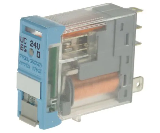 63-7498-24 RelecoC10 SPDT Non-Latching Relay Plug In, 24V ac/dc Coil, 10A C10-A10BX / AD 24 V