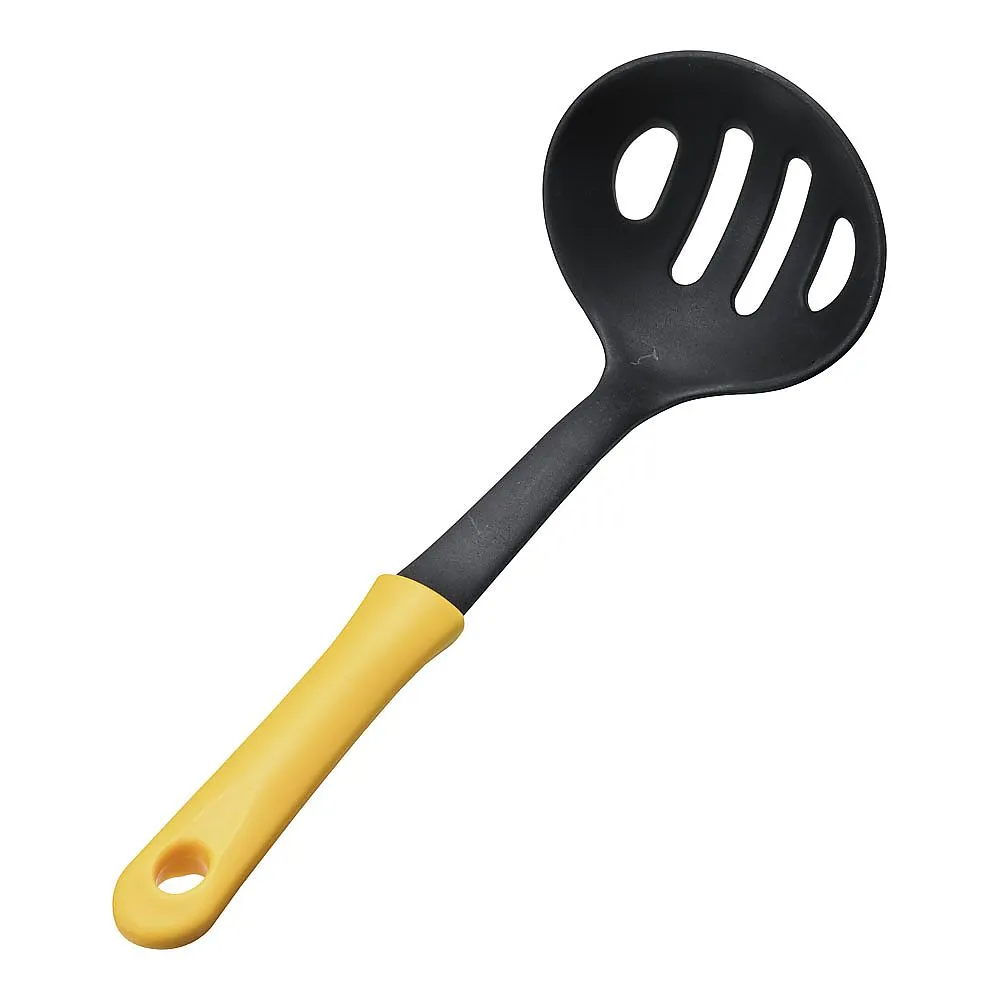 62-6457-20 Mini Kitchen nylon perforated ladle yellow