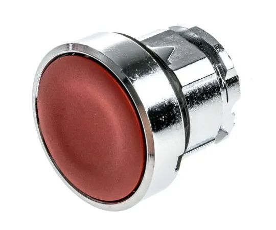 63-7493-45 Schneider Electric Harmony XB4 Series, Red Push Button Head, Spring Return, 22mm Cutout ZB4BA4