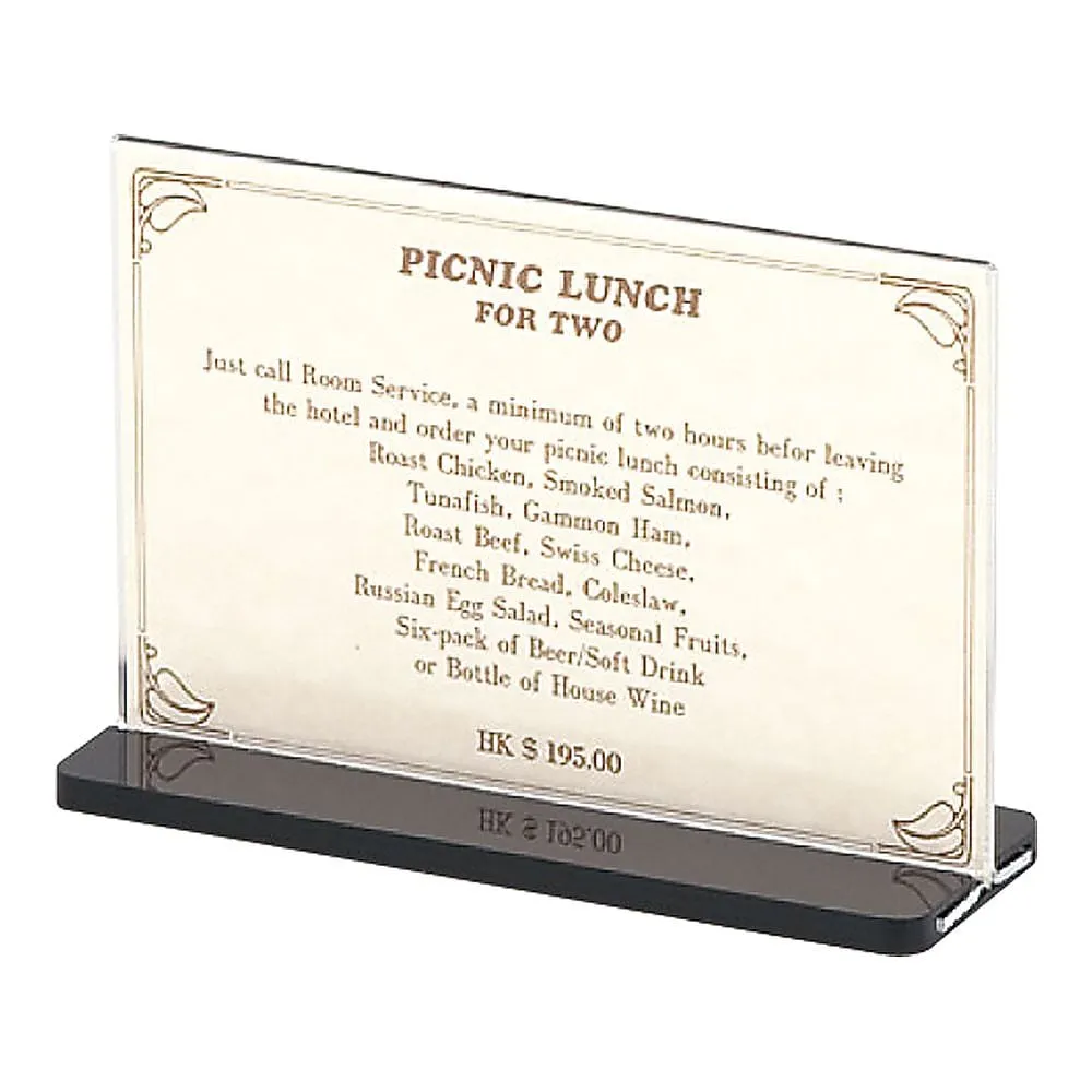 62-6767-81 Menu Stand ESS-3B