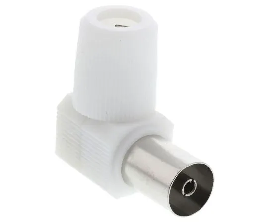 63-7542-21 Decelect Forgos Right Angle TV Aerial Connector Socket, Cable Mount SPE190994