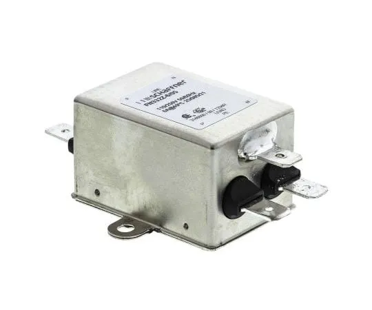 63-7428-85 Schaffner FN332Z Series 6A 250 V ac 400Hz Flange Mount RFI Filter, with Tab Terminals FN 332Z-6/05