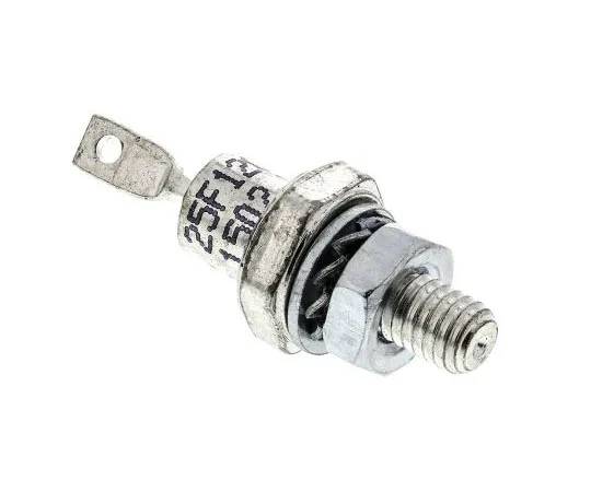 63-7436-07 Vishay 1200V 25A, Silicon Junction Diode, 2-Pin DO-4 VS-25F120 VS-25F120