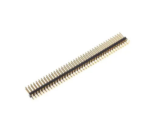 63-7537-01 Stelvio Kontek 474, 80 Way, 1 Row, Right Angle Pin Header 4741845180400