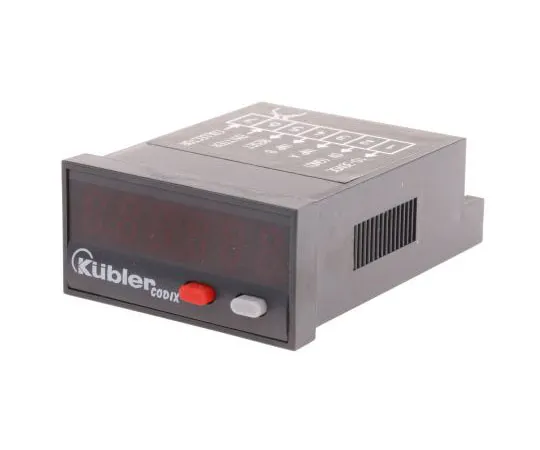63-7476-90 Kubler 6 Digit, LED, Counter, 60kHz, 10 → 30 V dc 6.524.011.300