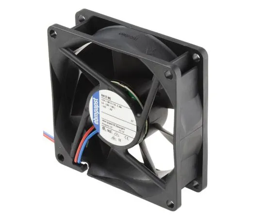 63-7419-75 ebm-papst 8400N Series Axial Fan, 80 x 80 x 25mm, 69m³/h, 2W, 12 V dc 8412NG