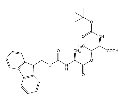 61-0389-02　［Discontinued］Boc-Thr(Fmoc-Ala)-OH 852170 1G　8.52170.0001