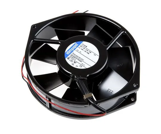 63-7525-09 ebm-papst 7100N Series Axial Fan, 150 x 38mm, 308m³/h, 12W, 24 V dc 7114N