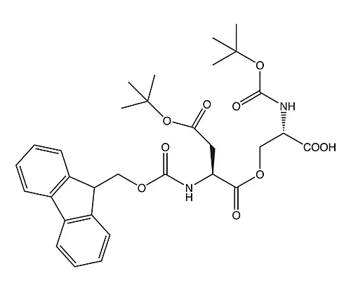 61-0391-05　［Discontinued］Boc-Ser(Fmoc-Asp(OtBU))-OH 852298 5G　8.52298.0005