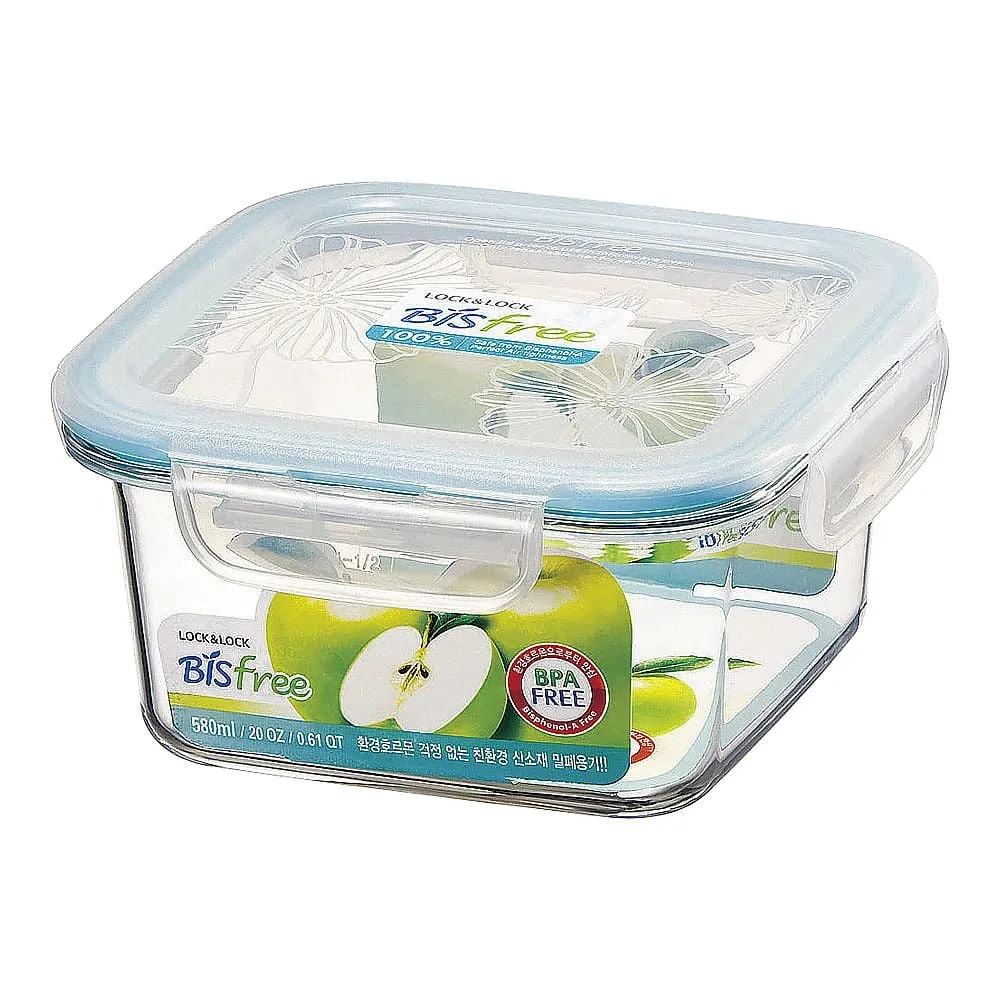 62-6389-83 L&L Table Top Container Square LBF231