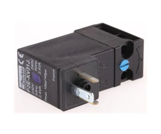 63-7520-17 Parker 230/240V ac 1.6VA Replacement Solenoid Coil, Compatible With B, ISO 15407-1, PVL, Viking Xtreme P2E-KV31J1