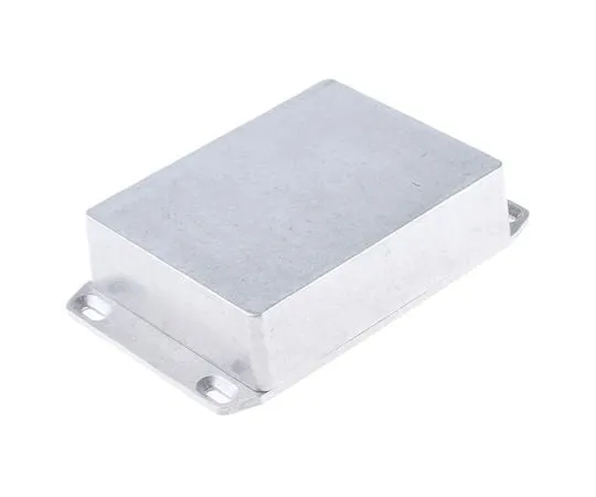 63-7499-82 Hammond 1590, Die Cast Aluminium Enclosure, IP54, Shielded, 118.5 x 93.5 x 30mm 1590BBFL