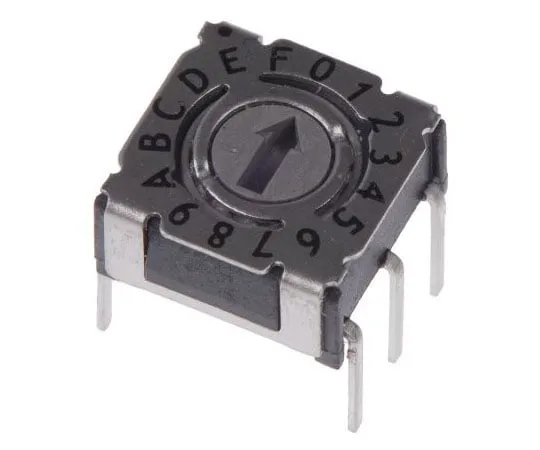 63-7514-95 16 Way Through Hole DIP Switch 16P, Rotary Flush Actuator P36103