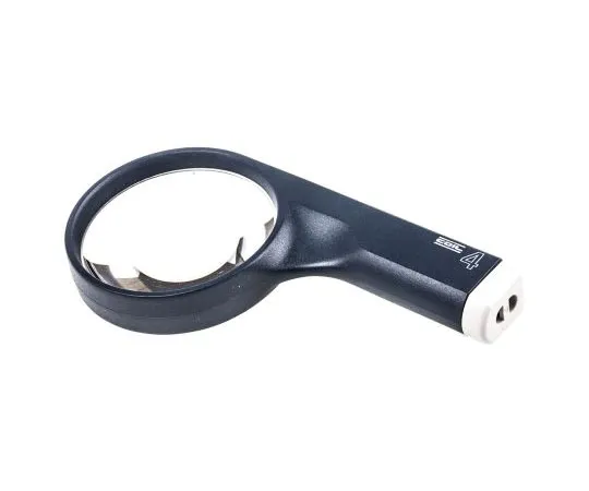 63-7433-52 Coil Pocket Magnifying Glass, 4 x Magnification, 80mm Diameter 5204/05
