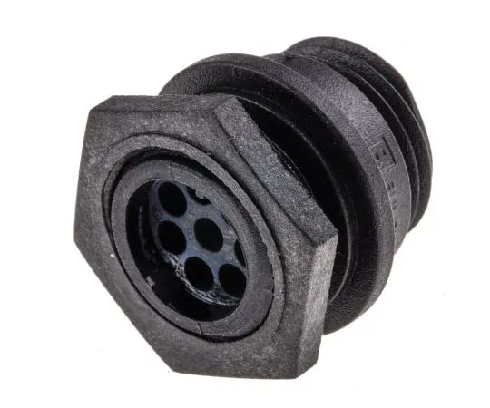 63-7538-26 Bulgin Buccaneer 400 Series Panel Mount Connector, 8 contacts Plug PX0412/08P