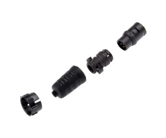 63-7483-57 Switchcraft EN3 Series Cable Mount Connector, 6 contacts Plug EN3C6MX