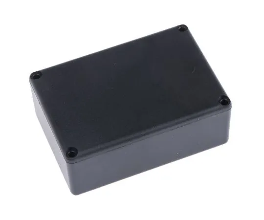 63-7488-01 Black ABS Potting Box With Lid, 64 x 44 x 25mm RX2009/S-5