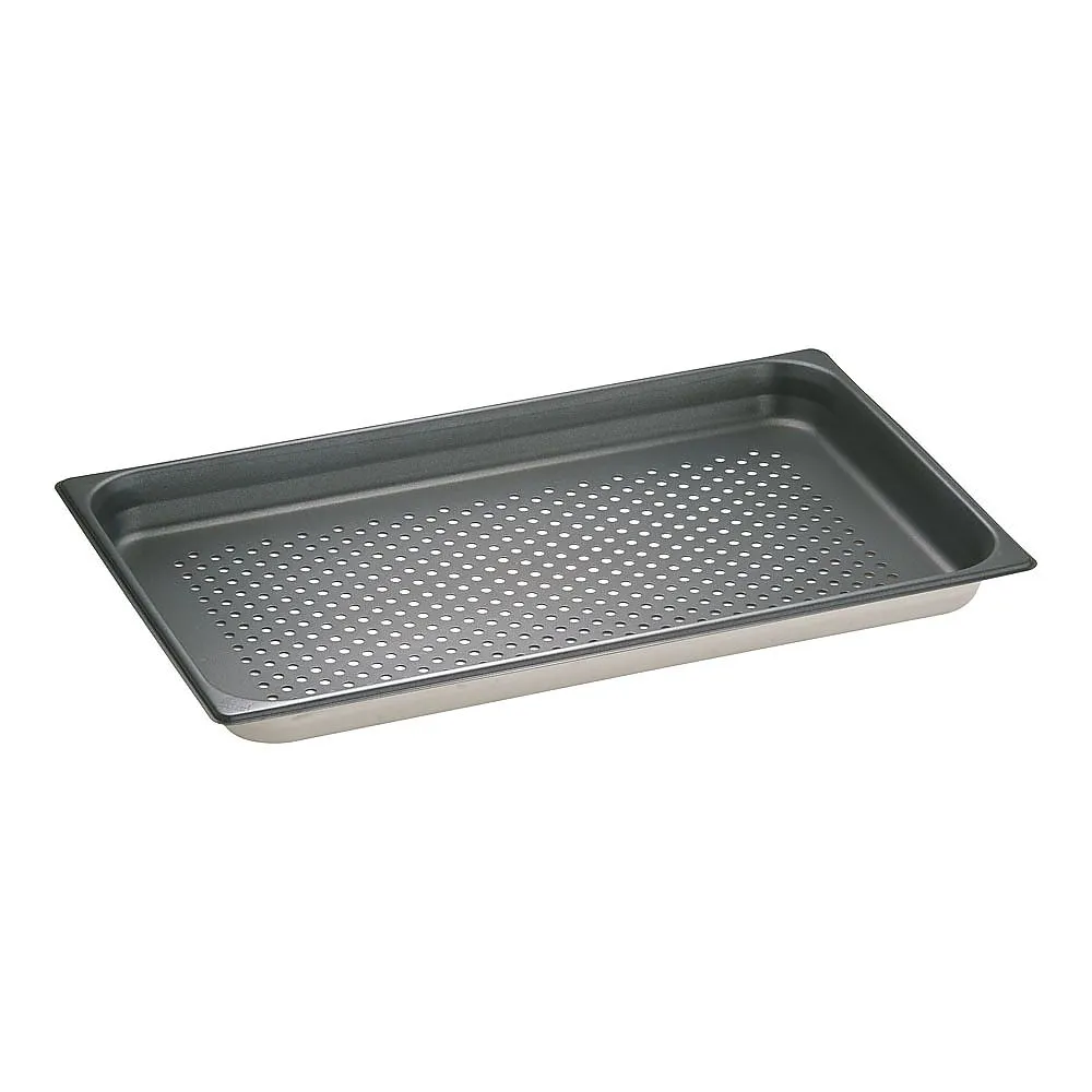 62-6359-74 Nonstick Gastronomic Hole Pan 1/1 40 mm AGS0902