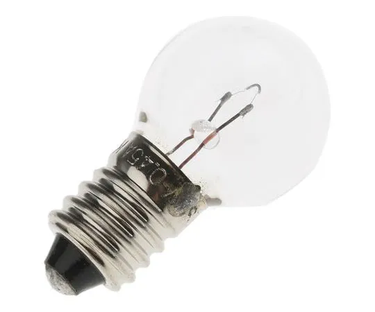 63-7393-14 E10 Indicator Light, Clear, 6 V, 450 mA, 100h E415