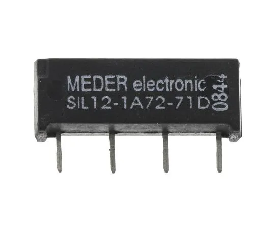 63-7502-09 SPNO Reed Relay, 12V dc SIL12-1A72-71D