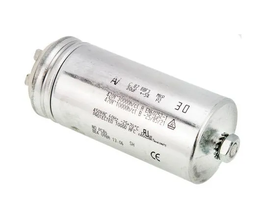 63-7513-93 KEMET 30μF Polypropylene Capacitor PP 470V ac ±5% Tolerance Chassis Mount C87 Series C878BF35300SA0J