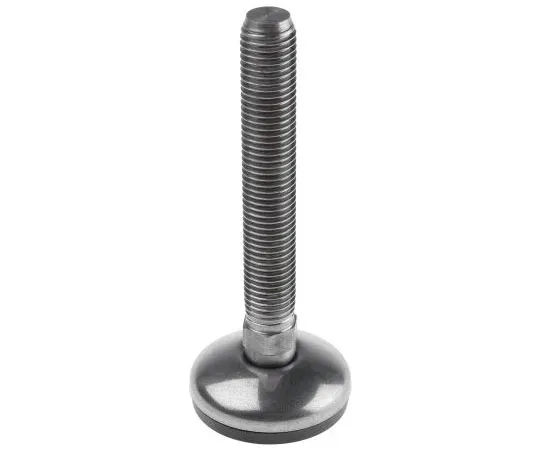 63-7541-56 Nu-Tech Engineering Stainless Steel Adjustable Feet A105/011 50mm Dia. 128mm 350kg Static load Capacity ,100mm M16 A105/011
