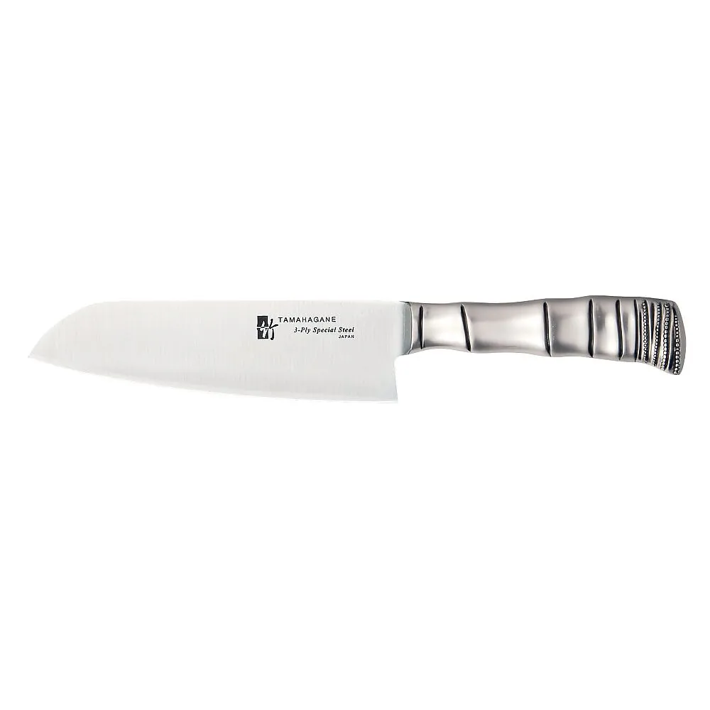 62-6415-18 Tamahagane Bamboo All-Purpose (Double-Edged) 16 cm TK-1115