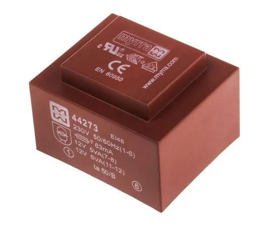 63-7399-16 12V ac 2 Output Through Hole PCB Transformer, 10VA 44273