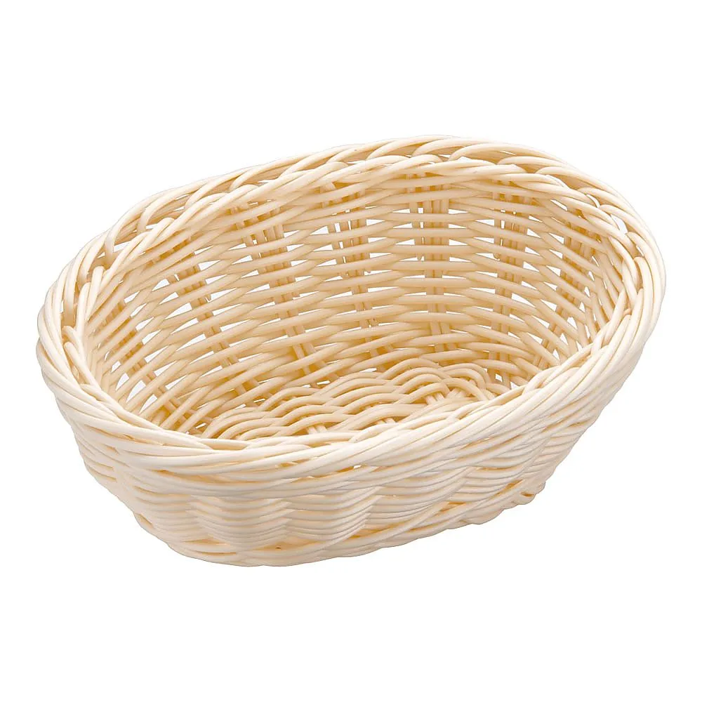 62-6581-87 Resin basket small size white 91-068A