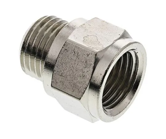 63-7510-74 Legris LF3000 60 bar Brass Pneumatic Straight Threaded Adapter, G 1/4 Female Male 0906 00 13