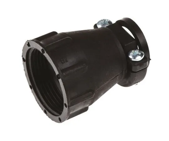 63-7356-07 TE Connectivity Cable Clamp Black Screw Thermoplastic Cable Clamp, 11.51mm Max. Bundle 182655-1