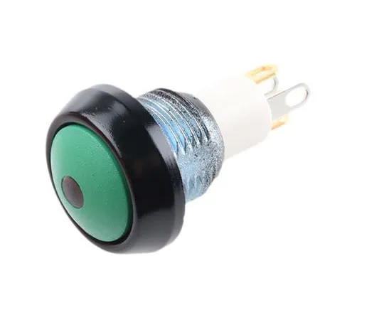 63-7411-17 ITW Single Pole Single Throw (SPST) Momentary Red LED Miniature Push Button Switch, 13.6 (Dia.)mm, Panel Mount 59-413R