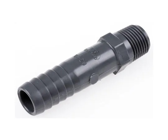 63-7426-20 Georg Fischer 721960706 Straight Adapter PVC Pipe Fitting, 13mm dia. 721960706