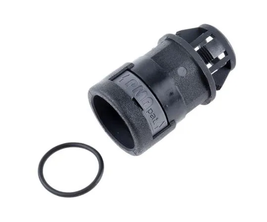 63-7488-43 PMA Push In Adapter Cable Conduit Fitting, PA 6 Black 20mm nominal size IP66 BVND-EVM207GT