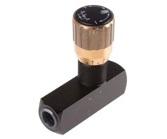 63-7520-95 RS PRO Line Mounting Hydraulic Flow Control Valve, G 1/4 390-7730