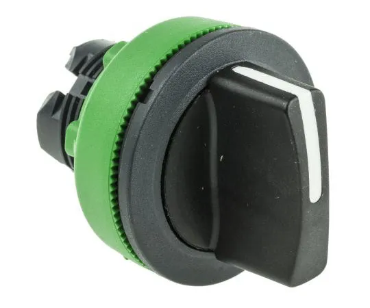 63-7389-44 Schneider Electric Harmony XB5 3 Position Selector Switch Head Standard Handle Black Spring Return Right to Centre ZB5FD8