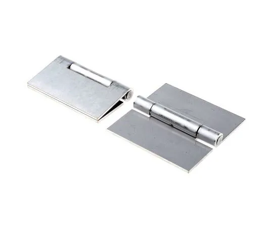 63-7529-34 Pinet Stainless Steel Hinge with a Riveted Pin, 70mm x 70mm x 2mm 52-2-3854