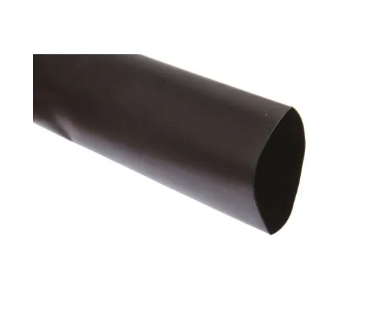 63-7475-65 3M Black Heat Shrink Tubing 25.4mm Sleeve Dia. x 3.5m Length, HSR Series 2:1 Ratio HSR 25,4