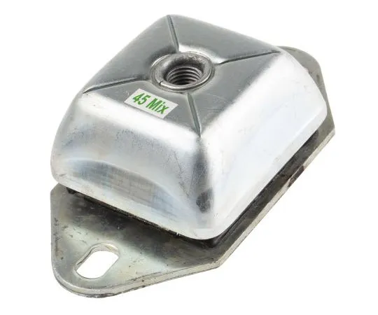 63-7385-64 RS Pro Rectangular M20 Zinc Plated Steel Anti Vibration Mount 350 Compression Load ,230mm dia. Natural Rubber +100°C 162-3241