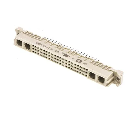 63-7503-13 Harting 60 + 4 Way 2.54mm Pitch, Type M Class C2, 3 Row, Straight DIN 41612 Connector, Socket 9032606805