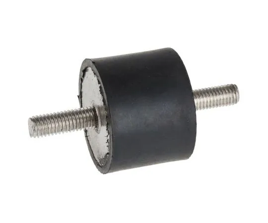 63-7392-30 RS PRO 30mm Shock Mount M8 40mm Diameter 122.6kg Compression Load, Male to Male Natural Rubber 171-2582