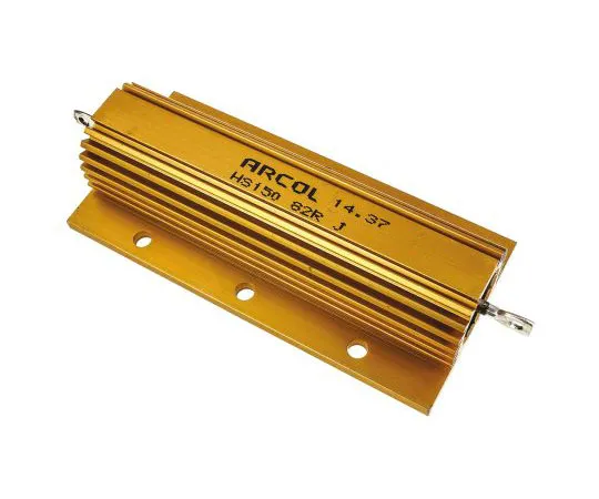 63-7483-95 Arcol HS150 Series Aluminium Ho***d Axial Wire Wound Panel Mount Resistor, 82Ω ±5% 150W HS150 82R J