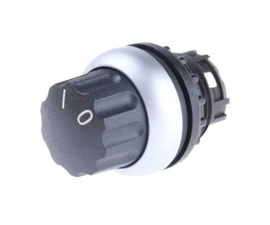 63-7526-75 Eaton M22 2 Position Selector Switch Rotary head Latching 78635849 & M22-WR+M22-A