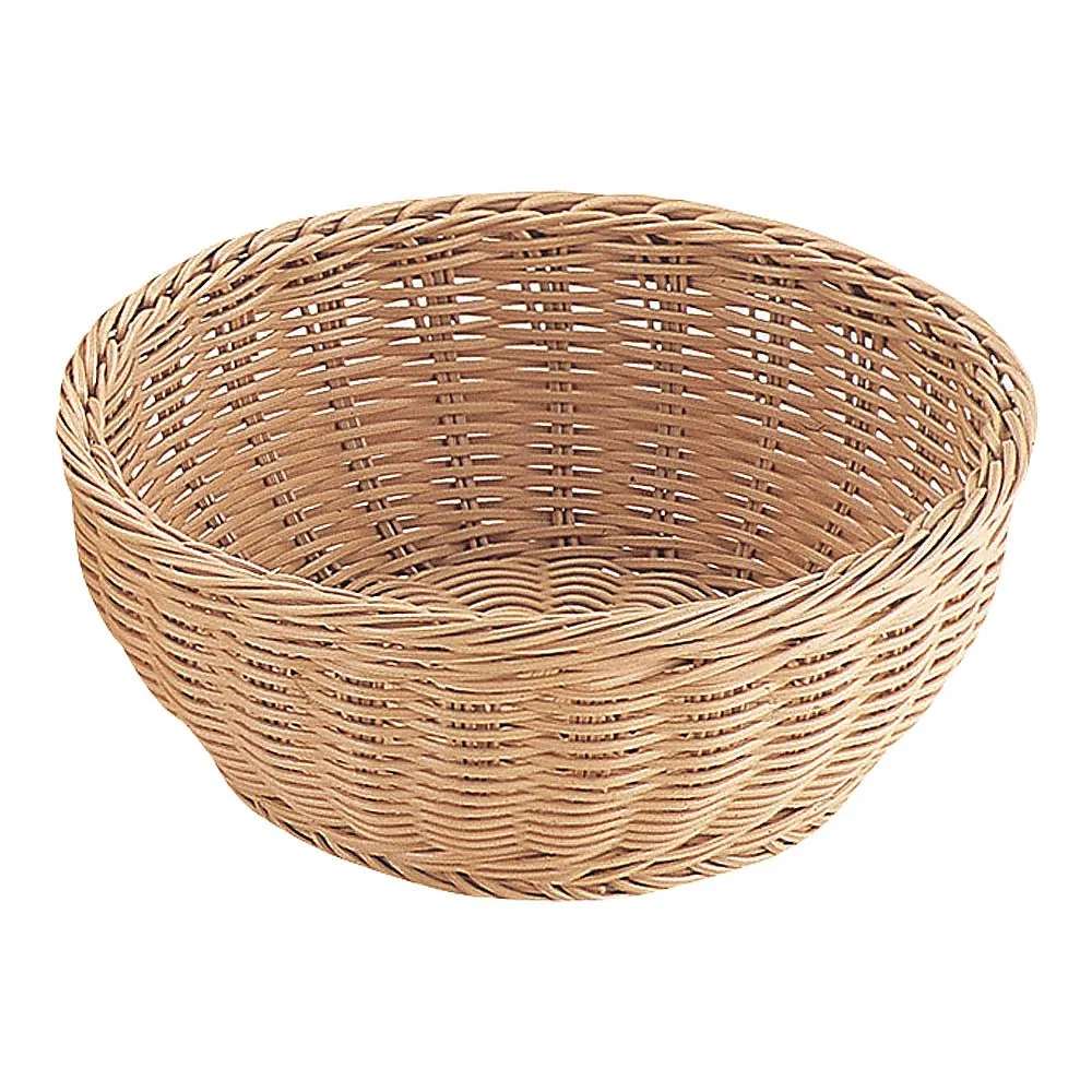 62-6403-51 PP Round Basket Ivory Type 24 RO-209-IV