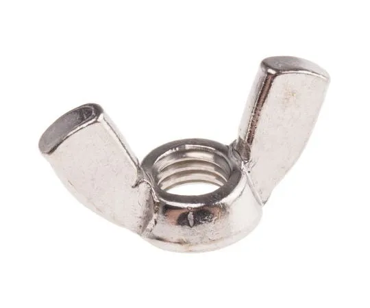 63-7447-65 48mm Plain Stainless Steel Wingnut, M10, A4 316 248-4365