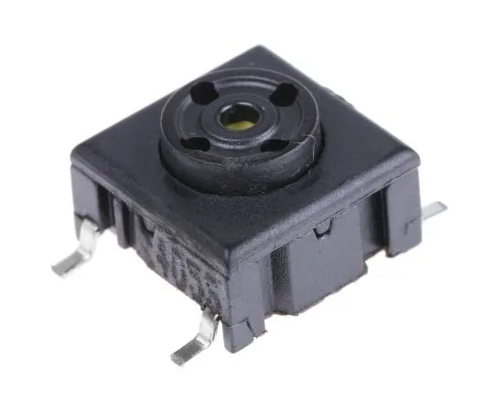 63-7465-43 IP67 Single Pole Single Throw (SPST) Black Keyboard Switch, 50 mA @ 24 V dc, -40 → +160°C 3ESH9