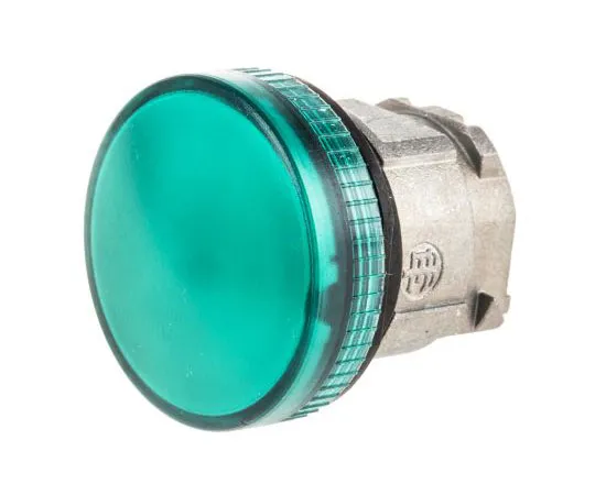 63-7493-62 Schneider Electric Harmony XB4 Series, Green Pilot Light Head, 22mm Cutout ZB4BV03