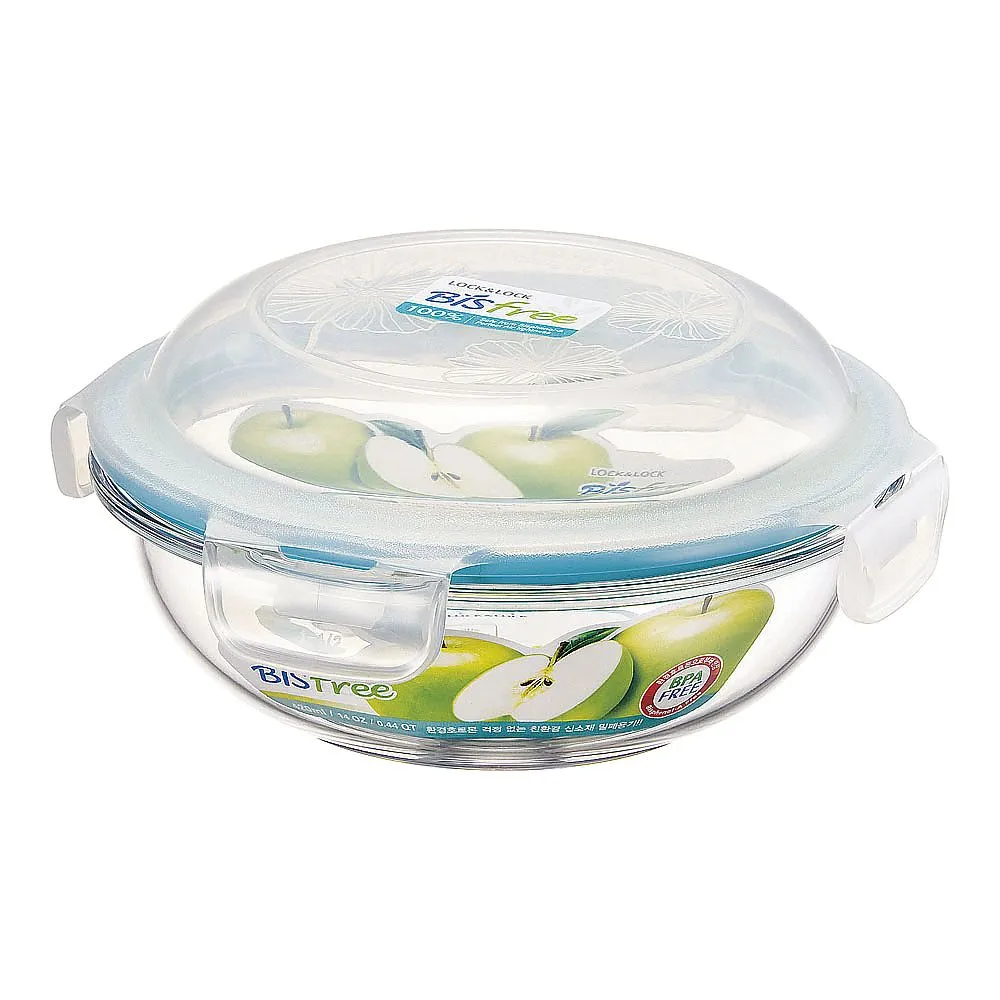 62-6389-89 L&L Tabletop Container Round Domed LBF651